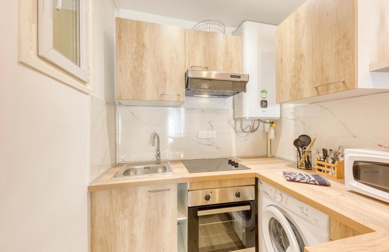 Appartement 25m2 Cosy Proche Metro 11 - 6 Min A Pied *